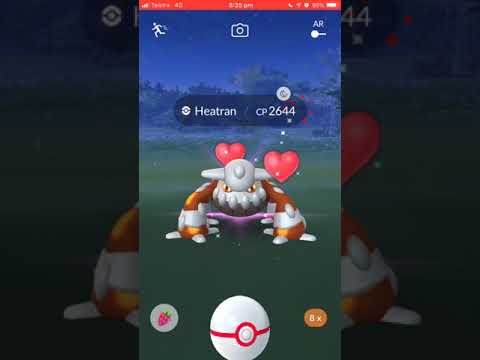 Pokémon Go - Level 5 Raid - Heatran