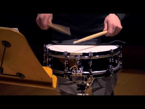 delécluse: étude 1 for snare drum