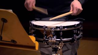 delécluse: étude 1 for snare drum
