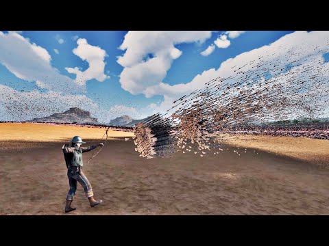 10 SUPER ARCHERS (6,000,000 RPM Full-Auto) vs 1 MILLION KNIGHTS - Ultimate Epic Battle Simulator 2