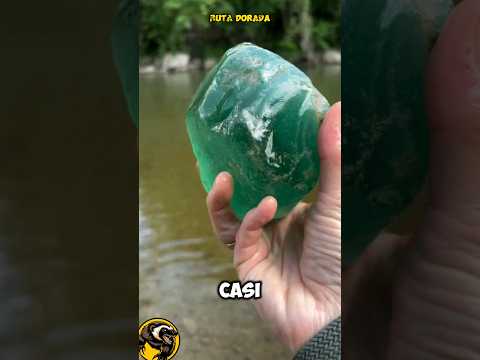THIS MAN WAS INCREDIBLY LUCKY TO STUMB ON THIS GEM! “On the bank of a river” #didyouknow