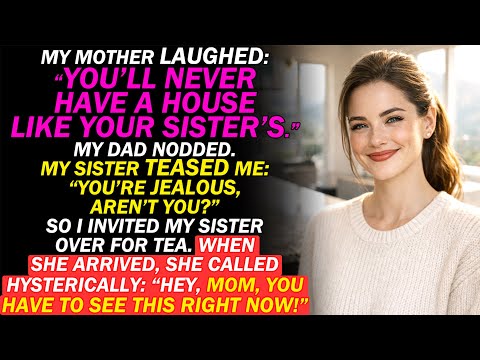 My Parents Laughed: "You'll Never Have A House Like Your Sister's"—Until She Saw Mine