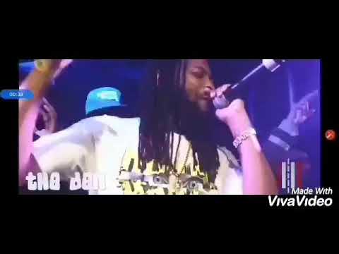 28 LUCHI on stage at the den event's 5th Earthday with (skepta,jme,jammin,jamakabi,irah and more)