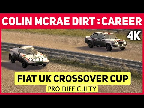 Colin McRae DiRT in 4K - Career - #16 Fiat UK Crossover Cup - Pro Difficulty