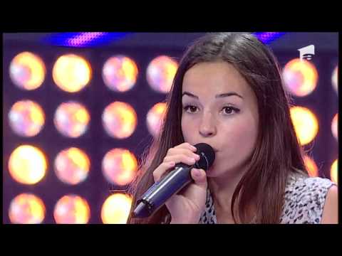 X Factor Romania, sezonul trei - Florena Ticu Sandro - Adele - "Set fire to the rain"