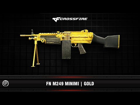 CF : FN M249 Minimi | Gold