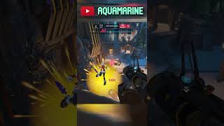 Sneaky Aquamarine Clips #aquamarineow  #overwatch #overwatch2 #junkrat #ow2 #gaming #overwatchclips