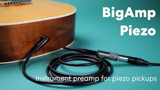 Video thumbnail for Triton Audio ◆ BigAmp Piezo by TritonAudio