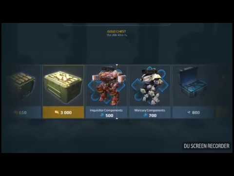 War Robots : Getting Inquisitor / 2x Zeus / Tempest