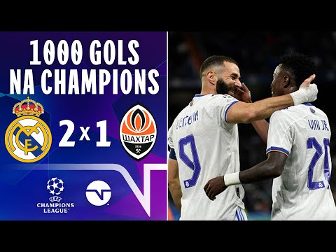 Gols e lances de Real Madrid x Shakhtar Donetsk