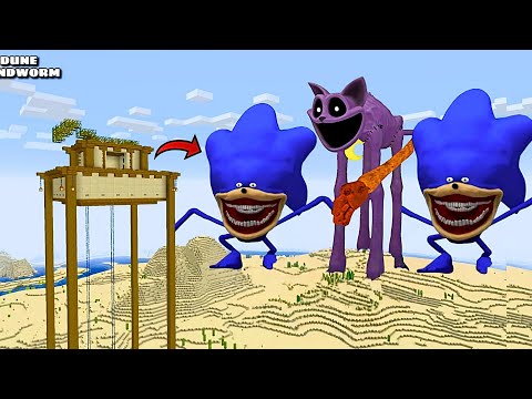 i Found Scariest CATNAP 😱 in Minecraft | Minecraft Horror | Shin Sonic |