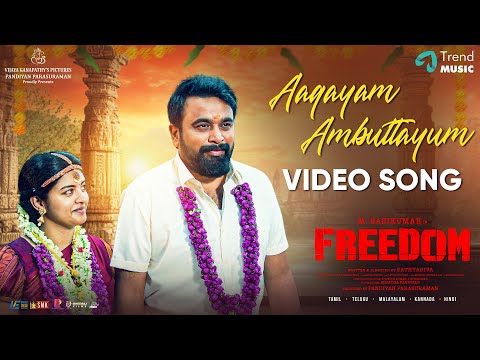 Aagayam Ambuttayum - Video Song | Freedom | Sasikumar, Lijomol Jose | Pradeep Kumar, Ghibran