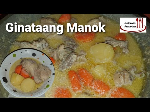 Creamy Ginataang Manok na May Gulay