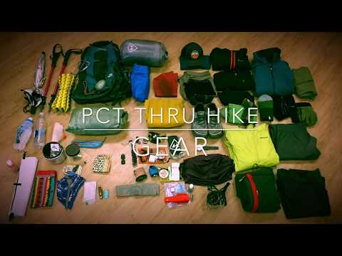 PCT Thru Hike - Gear Setup 2018