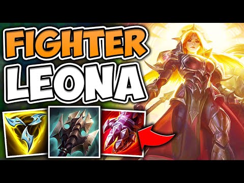 I FOUND THE BEST LEONA TOP BUILD POSSIBLE! (RIOT WILL NERF THIS) - League of Legends