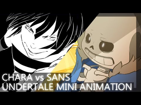 [Undertale mini Animation] - Chara vs Sans