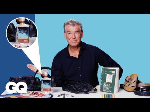 PIERCE BROSNAN: 10 Dinge, ohne die der Schauspieler nicht leben kann | 10 Essentials | GQ Germany