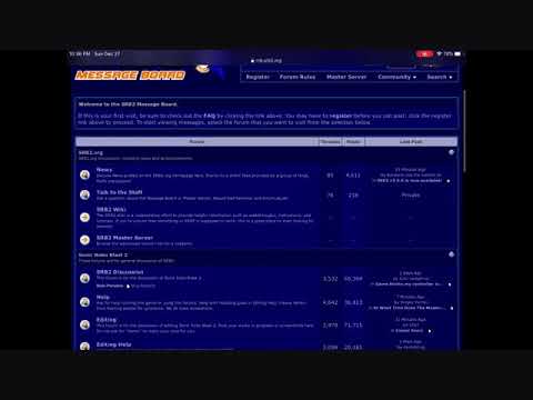 Srb2 Message Board