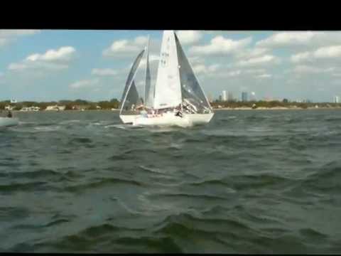 2013 J24 Midwinters practice