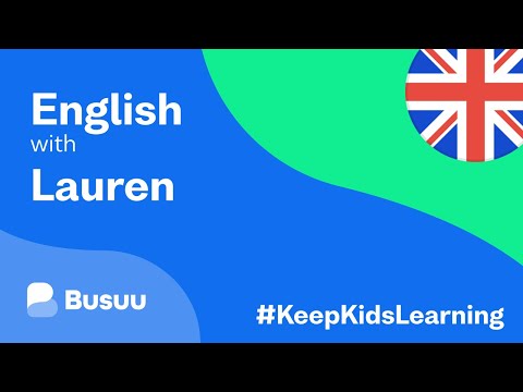 English with Lauren (5-7) -  Lesson 5