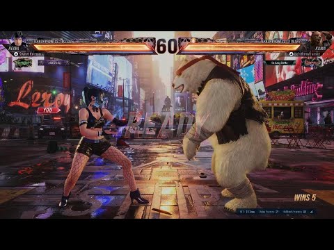 TEKKEN 8 Reina VS Kuma Double KO