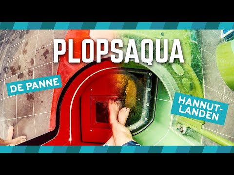 Plopsaqua - ALLE Wasserrutschen in BEIDEN Parks! De Panne & Hannut
