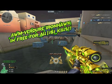 Crossfire West | *NEW* AWM-Verdure Ironhawk in Free for All | 151 Kills!!