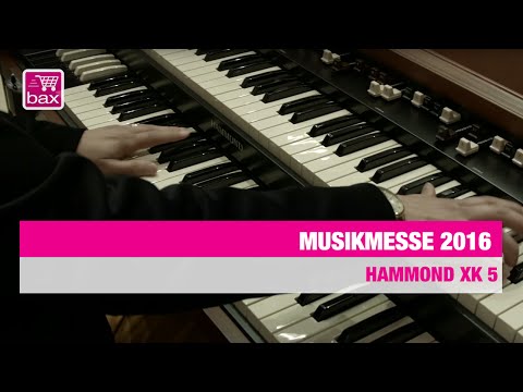 Hammond XK 5 - Musikmesse 2016