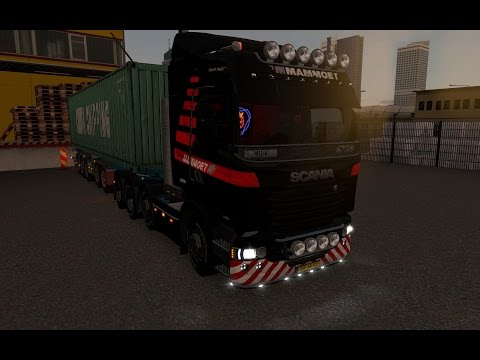 ETS2 Scania V8 - from Szeged (H) to Warszawa (PL) part 1
