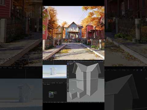 Mini House With Blender 3D