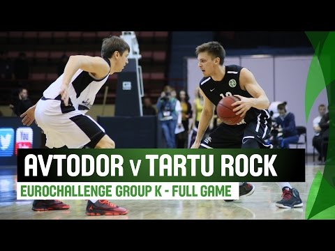 Avtodor (RUS) v Tartu Rock (EST) – Full Game – Last 16 – 2014-15 EuroChallenge