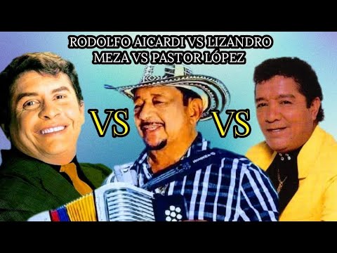 TRIPLETA TROPICAL RODOLFO AICARDI VS LIZANDRO MEZA VS PASTOR LOPEZ GRANDES ÉXITOS