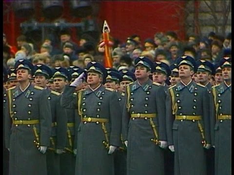 USSR Anthem, Revolution Day 1987 Гимн СССР