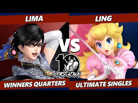 First Attack 2022  - Lima (Bayonetta) Vs. Ling (Peach) Smash Ultimate Tournament