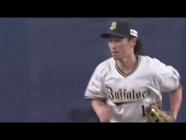 【9回表】連敗脱出!! バファローズ・福田周平 センターへの当たりをダイビングキャッチ!!  2024年5月18日 オリックス・バファローズ 対 東北楽天ゴールデンイーグルス