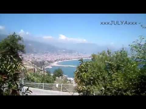 Горная дорога, подъём к Аланийской крепости