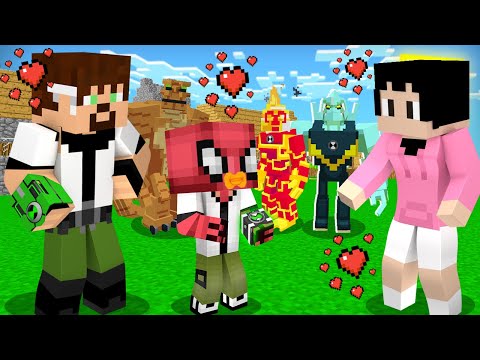 POOR BEN BECAME A MEMBER OF 10! 👽⌚ - Minecraft