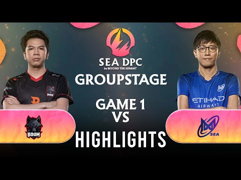 Game 1: Boom Rivalry vs Nigma Galaxy Sea | DPC SEA 2022 Tour 3: Division I & II