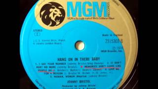 Johnny Bristol   Memories don't leave like people do