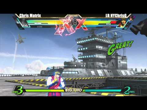 UMVC3 Chris Matrix vs LB NYChrisG - Big Two #2 Tournament