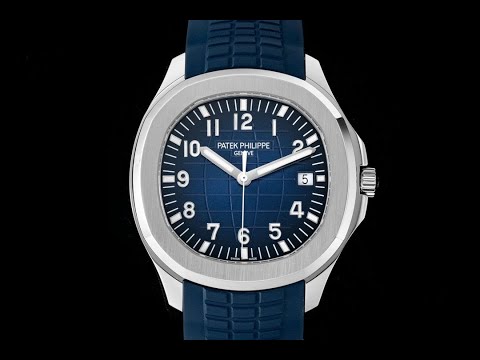 Patek Philippe - Aquanaut Ref.5168 SS/RU Blue/Num 3KF V3 Asia 330