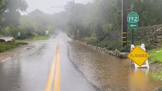 Santa Barbara area saturated with atmospheric rains