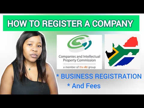 How to register your business in South Africa on CIPC portal  l CIPC Company Registration