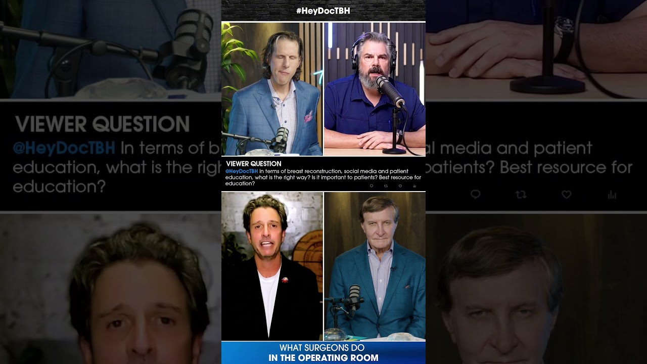 🎙️ “Does social media belong in breast reconstruction?”