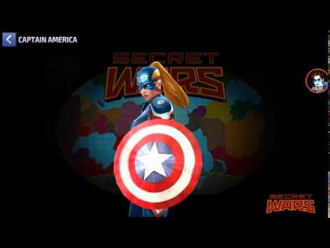 Female cap abx without valkyrie 1.3M+ #marvelfuturefight