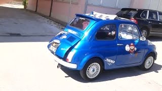 preview picture of video 'RADUNO AUTO STORICHE FIAT 500 - CORTEO A PORTO SAN GIORGIO 01/04/2013'