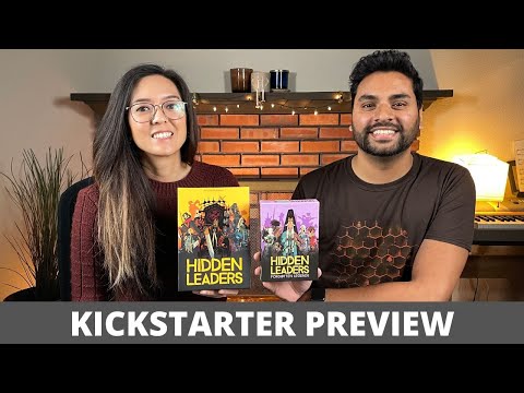Hidden Leaders: Forgotten Legends - Kickstarter Preview
