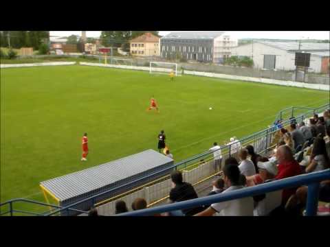 ŠK Nevidzany U19 - Výber ObFZ Nitra U17, 1.polčas (Vráble, 19.6.2016)