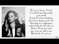 Lana Del Rey Fishtail Lyrics