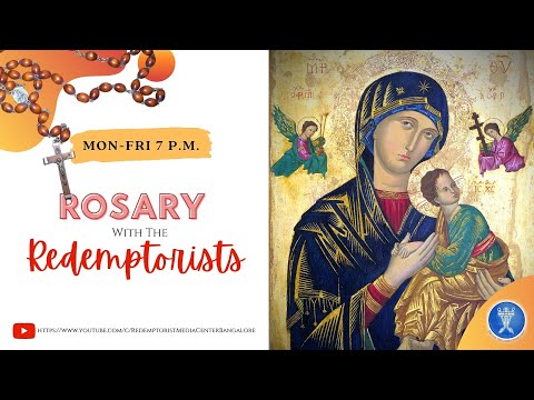 Wednesday, 13th September 2023 - Rosary with the Redemptorists & Benediction @ 7PM IST